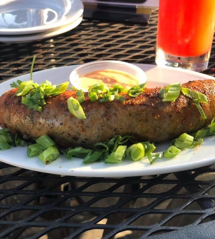 Grilled Boudin