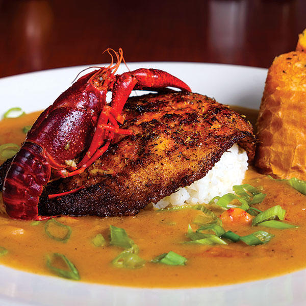 Blackened Fish Etouffee