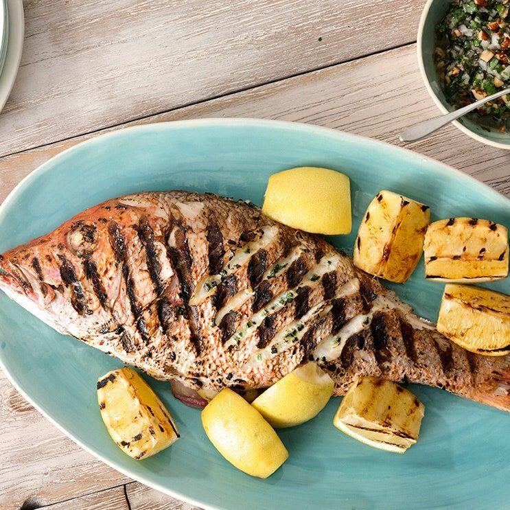 Grilled Red Snapper